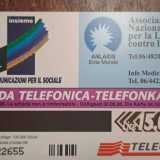 Di queste schede veniva prodotta anche la versione bilingue, come � visibile sul retro dove c�� scritto in italiano e tedesco: "Schede telefoniche/Telefonkarte"
